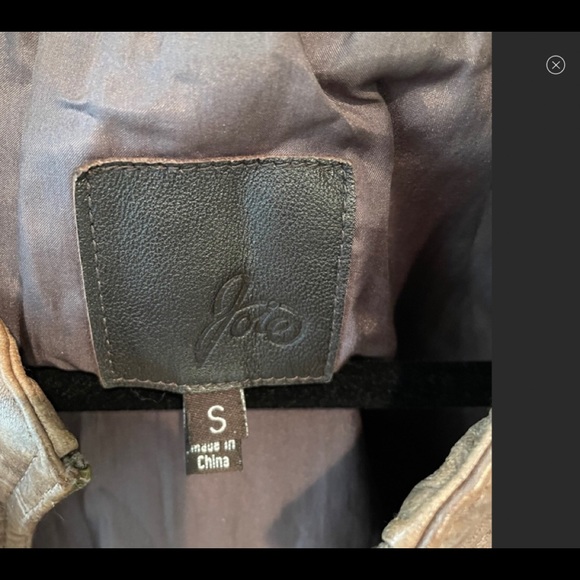 Amazing Joie Leather Jacket - Picture 5 of 12